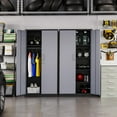 thumbnail image 5 of MIIIKO Metal Storage Cabinet,72'' Employee Lockers Steel Wardrobe with Lock Door for Office,Home,Gym,Fire Department,Hotel, 5 of 7