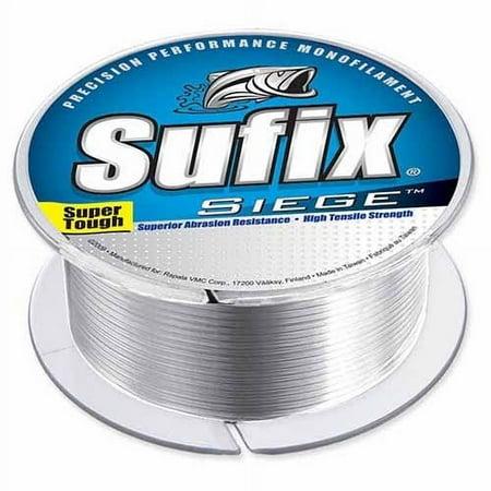 UPC: 0024777123625 | Sufix 662-120 Siege Monofilament Clear 20lb 330yd Fishing Line