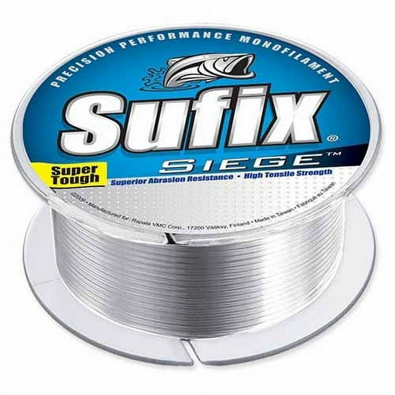 Sufix 662-120 Siege Monofilament Clear 20lb 330yd Fishing Line