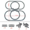 thumbnail image 4 of City Trains Flexible Tracks Forked Straight Curved Rails Switch Building Block Bricks High-Tech Creative Toys for kids gifts, 4 of 7