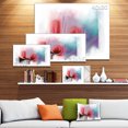 thumbnail image 3 of Illustration de Fleurs Abstraites Rouges, Art Mural Floral Extra Large, 3 of 4