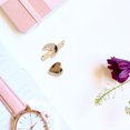 thumbnail image 3 of Shisuyan 4 Pcs Watchband Charms Watch Strap Rings Loops Smartwatch Strap Ring Decors, 3 of 8