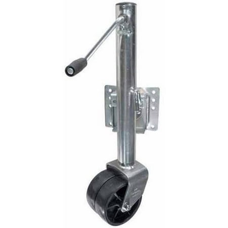 CURT 28156 Marine Boat Trailer Jack with 6-Inch Wheels, 1,500 lbs. 10-3/8 Inches Vertical Travel