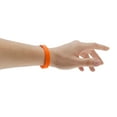 thumbnail image 4 of Unique Bargains 24 Pcs Solid Silicone Bracelets for Sports Orange, 4 of 6
