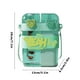 thumbnail image 2 of Botella de Agua Infantil de Doble Vaso y Alta Capacidad de 760 Ml con Pajita | Tapa Hermética con Cierre | Portátil para La Escuela, Actividades Al Aire Libre y Viajes | Azul Claro, Rosa, Morado y Ve, 2 of 6
