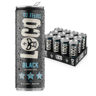 Monster Java Nitro Cold Brew Sweet Black Drink Case, Coffee +