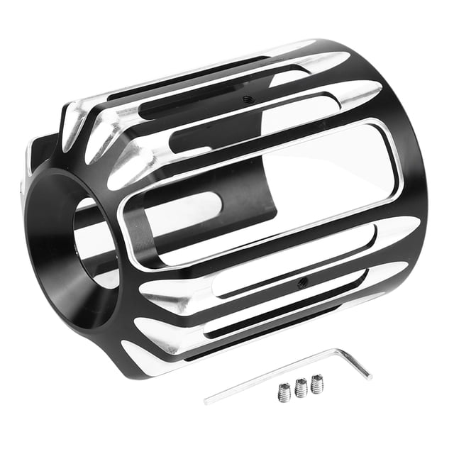 Cubierta de filtro de aceite de motocicleta de aluminio CNC para Sportster XL 883 Dyna Softail Touring Unive
