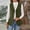 Army Green, variant on Casual V-Neck Sleeveless Corduroy Womens Vests Outerwear with Pockets, Comfortable Button Fall Winter Jackets,Coffee,M