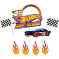 thumbnail image 3 of Hot wheels-adorno de pastel de coche de fuego, suministros de fiesta de feliz cumpleaños para niños, regalos, favores de fiesta de Baby Shower, decoraciones de mesa, 3 of 5