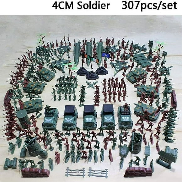 SUTENGDA Military Plastic Soldier Action Figure Set