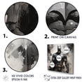 thumbnail image 3 of Designart "Minimalist Depiction Of Superheroes In Darkness I" Superheros Floater Framed Canvas Art Print, 3 of 5