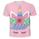 thumbnail image 1 of Niños pony Camiseta Verano 3D Impreso Dibujos animados Unicornio Camiseta Niños Divertido Harajuku Moda Top Boys amp; Camiseta super linda para niñas 3T Gao Jinjia LED, 1 of 2