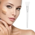 thumbnail image 2 of Unique Bargains 5 Pcs Smooth Facial Mask Brush Flat Head White, 2 of 5
