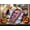 Size 3.54 inch, variant on Halloween Skeleton Pink Skeleton in Coffin Stained Glass Painting – Unique Fun Spooky Window Decoration