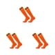 thumbnail image 1 of Calcetines deportivos Yuarrent para hombre cómodos hockey fútbol Naranja adulto, 1 of 6