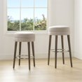 thumbnail image 2 of Jennifer Taylor Home Vesper 26 inch Round Counter Height Bar Stool Country Grey, 2 of 9