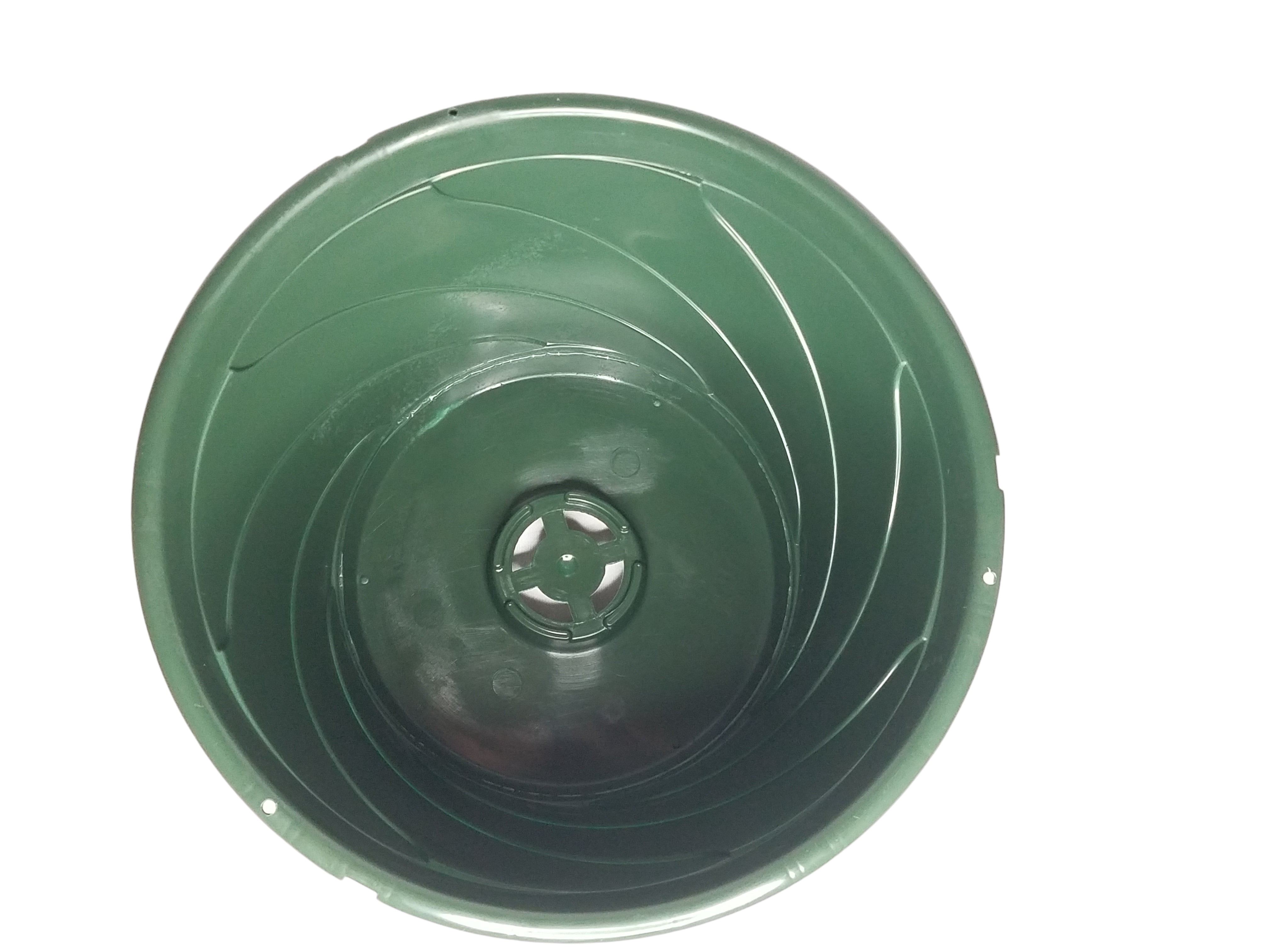 Landmark Plastic Contempo Swirl 10" Round Hanging Planters, 5 Count