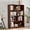 Cherry, variant on STARY 4 Tiers Bookcase, Wooden Bookcase with Adjustable Shelves for Home, Office, Cherry