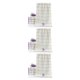thumbnail image 4 of Inteprter Toallas faciales de rayas gruesas de algodón puro, toallas absorbentes de secado rápido con patrón de lavanda Type2 NO2 Inteprter CBP003779, 4 of 6