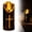 A, variant on 1Pcs LED Votive Candle Memorial Light – Flickering Effect Like a Real Candle – Long Burning time up to 120 Days – Reusable Cemetery Remembrance Eternal Candle,HOLY Cross, 4*1.96Inch, Yellow