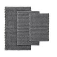 thumbnail image 6 of Madison Park Bathroom Rug, Soft Chain Stitch Chenille Rug, 100% Cotton, Charcoal, 17"x24", 6 of 6