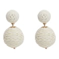 thumbnail image 1 of Boucles d'Oreilles Pendantes en Rotin de Paille Fait Main Boho Géométrique Raphia pour Femmes Filles Bijoux d'Été Plage, 1 of 2