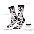 thumbnail image 4 of Cauagu Cute Animal with Cow Print Crew Socks for Women and Men,Adult Athletic Running Socks 1-Pair Sports Socks Work Gear Socks with Moisture Wicking, 4 of 6