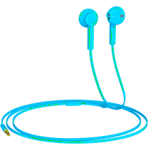 Earphone Headphones, Premium Stereo Earbuds with Microphone, Volume Control, Tangle Free Corded Headphones with 3.5mm Port for PCs, Laptop, Tablet, Mobile Digital Devices, Audio Players 2-Pack