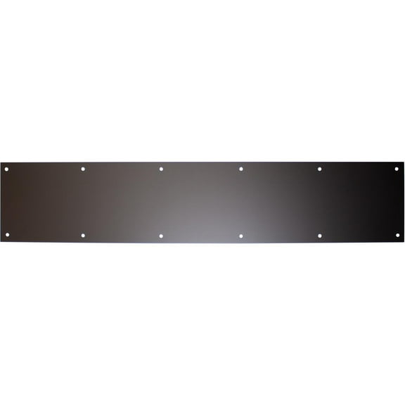 Kick Plate with Screws, 6" x 30", Oil-Rubbed Bronze by Stone Harbor Hardware