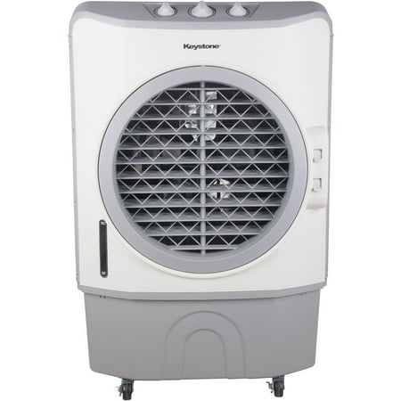 Keystone 40-Liter Indoor/Outdoor Evaporative Air Cooler (Swamp Cooler) in Dark