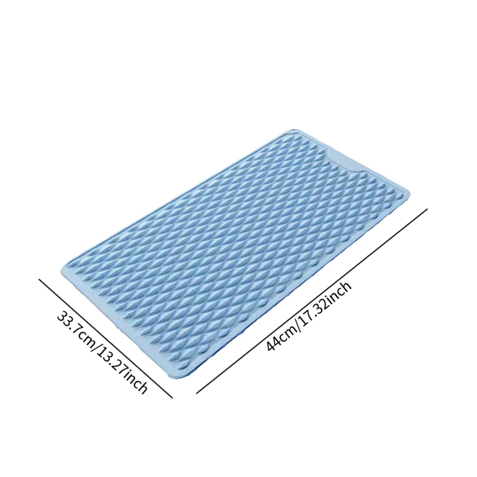 Serenable Foot Massager Jogging Acupressure Pad Anti Slip Compact Foot Reflexology Massage Mats for Household Living Room Fitness Office blue