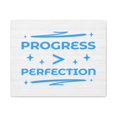 thumbnail image 5 of Progress > Perfection Inspirational Motivational Quote Canvas Wall Art for Home Decor Ready-to-Hang, 5 of 16