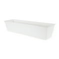 thumbnail image 1 of The HC Companies 30 Inch Eclipse Window Flower Box with Removable Saucer, White, 1 of 10