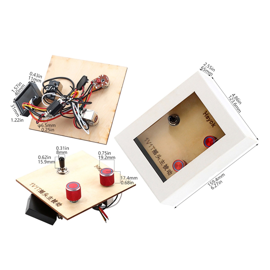 Guitar Prewired Wiring Harness Prewired 500K Pots 3 Way Toggle Switches Wiring Harness for Electric Guitar Parts