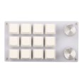 thumbnail image 1 of 12 Key Mini Keypad, Programmable Keypad with Knob USB DIY Gaming Keyboard for Gaming Office Music Media Industrial Control Mechanical Keyboard, 1 of 8