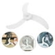 thumbnail image 4 of Repuestos de aspas de ventilador de plástico de 3 hojas, repuesto universal para ventilador de pedestal de mesa de 18 pulgadas., 4 of 5