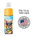 thumbnail image 4 of Chihuahua Hippie Dawg Hugger for Ultra Slim Cans 4 in x 6.5 in, 4 of 5