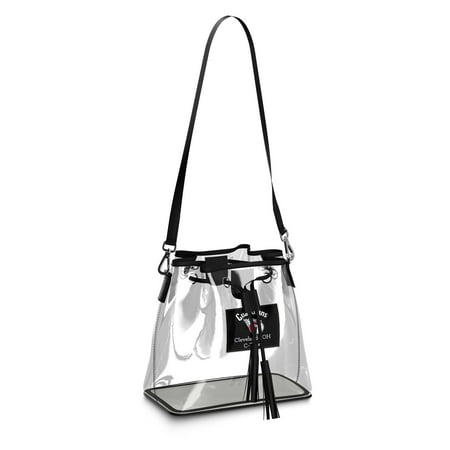 WEAR by Erin Andrews Cleveland Guardians Clear Stadium Bucket Purse