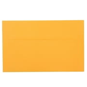 JAM A10 Envelopes, 6 x 9 1/2, Orange, 25/Pack