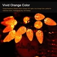 thumbnail image 2 of Luces solares para Halloween HUGSVIK, 21 pies, 50 LED, C6, naranja, impermeables, 2 of 7