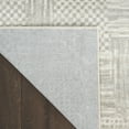 thumbnail image 6 of Nourison Glam Abstract Silver Grey 5'3" x 7'3" Area Rug (5x7), 6 of 9