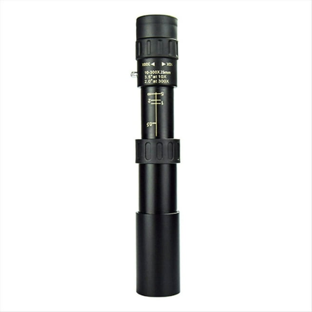 Telescopio Monocular Profesional Portátil de Alcance con Zoom HD de Metal 10-300X25 para Caza Al Aire Libre