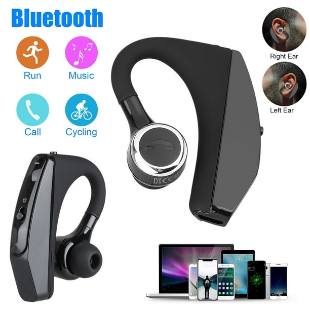 Eeekit Bluetooth Headset Wireless Bluetooth 5 0 Earpiece For Cell Phone Noise Canceling Car Earbuds Headphones With Mic Compatible With Iphone 11 11 Pro Samsung Android Black Walmart Com Walmart Com