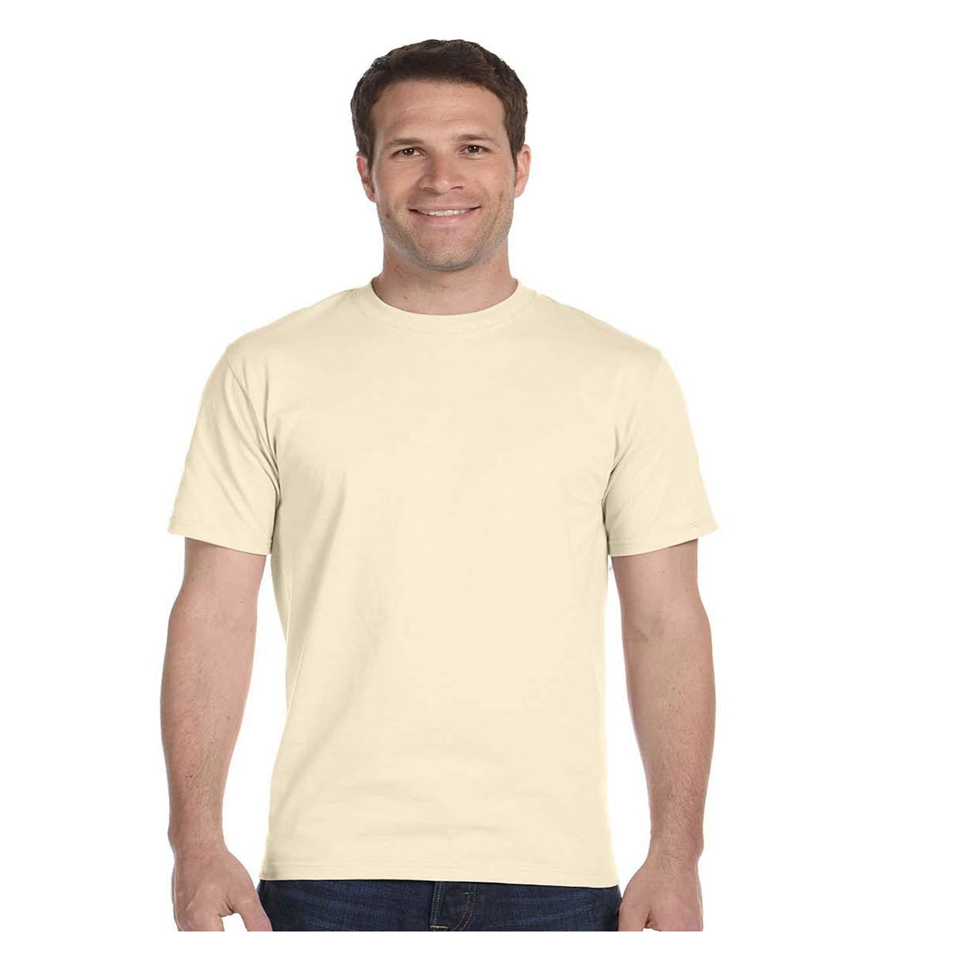 hanes lay flat t shirts