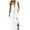 White, variant on XUNKUSGA Summer Dresses for Women 2025 Beach Sundresses Sleeveless V Neck Long Dress Plus Size Dresses with Pocket for Beach