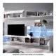 thumbnail image 4 of Centro de entretenimiento Alterego Uma Blanco Brillante, 4 of 4