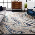 thumbnail image 2 of SAFAVIEH Soho Sybella Abstract Area Rug, Grey/Blue, 8' x 10', 2 of 9