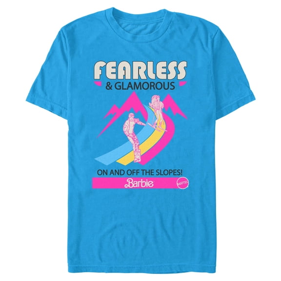 Mens Barbie Fearless And Glamorous T Shirt