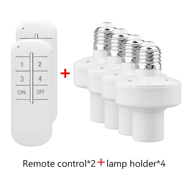 Télécommande Ampoule Socket Sans Fil Télécommande Ampoule Ampoule