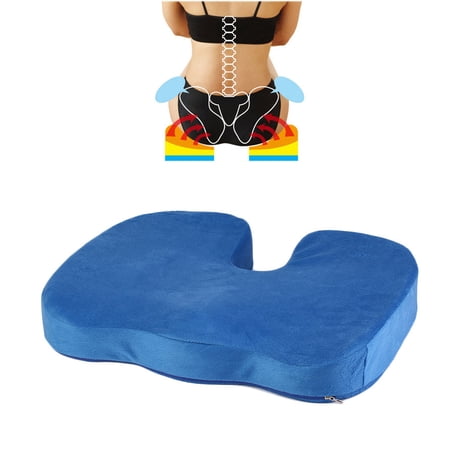 Coccyx Orthopedic Memory Foam Seat Cushion Offic Chair Car Seat Pain Relief Home Office Seats Massage Cushion